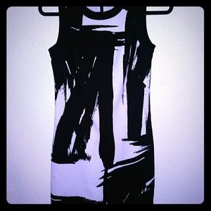 💲SOLD💲Banana Republic black and white dress